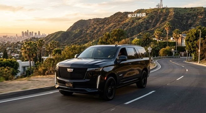 Luxury SUV interior